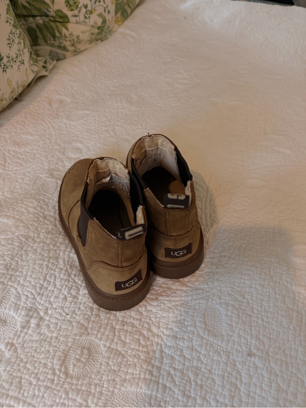 UGG Kids Chestnut Suede Ankle Boots